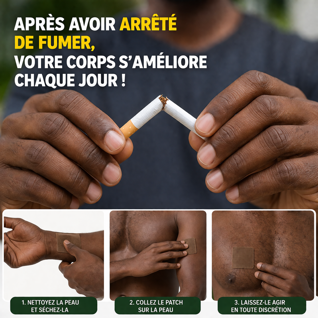 Patchs de Sevrage et  Nettoyage Pulmonaire